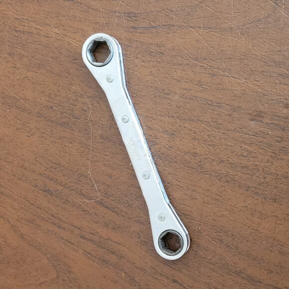 Hi Shear 7/16'' x 1/2'' Hi-Lok Offset  Wrench. Made in USA - Picture 3 of 10